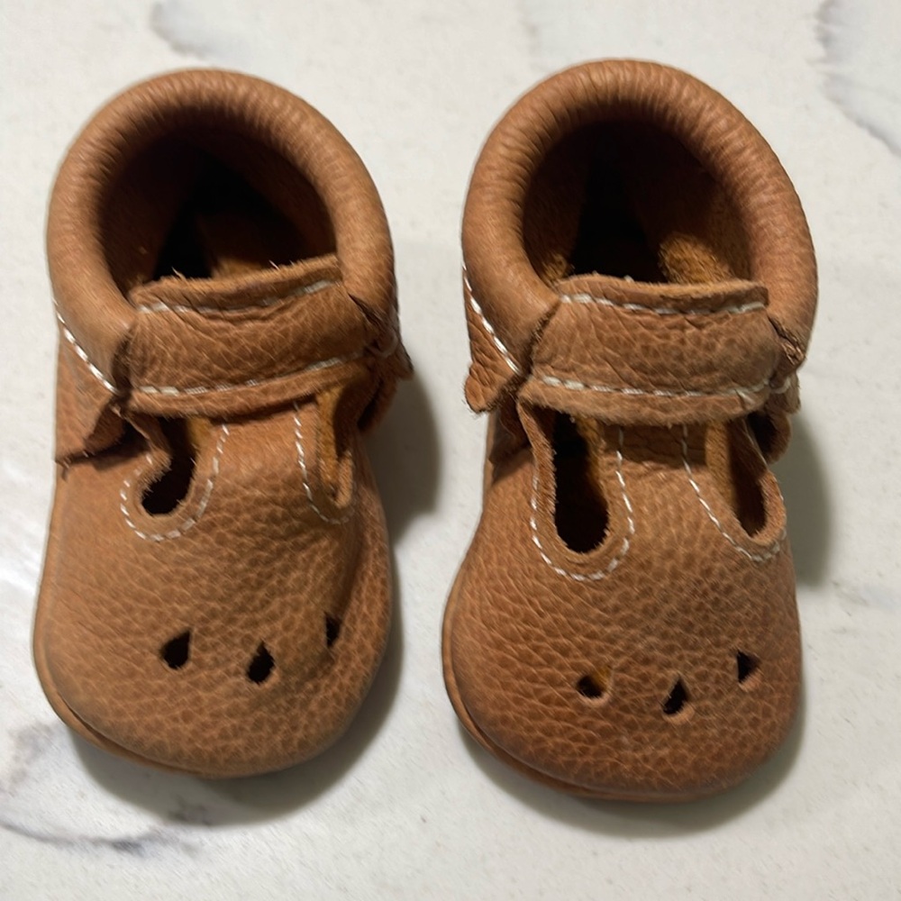 Freshly Picked Red Rocks Mary Jane Baby Shoe